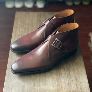 MAGNANNI Monk Strap Shoe Size 10/11